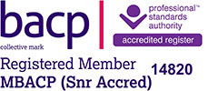 BACP approved member Logo